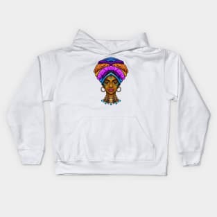 Beautiful African Queen Kids Hoodie